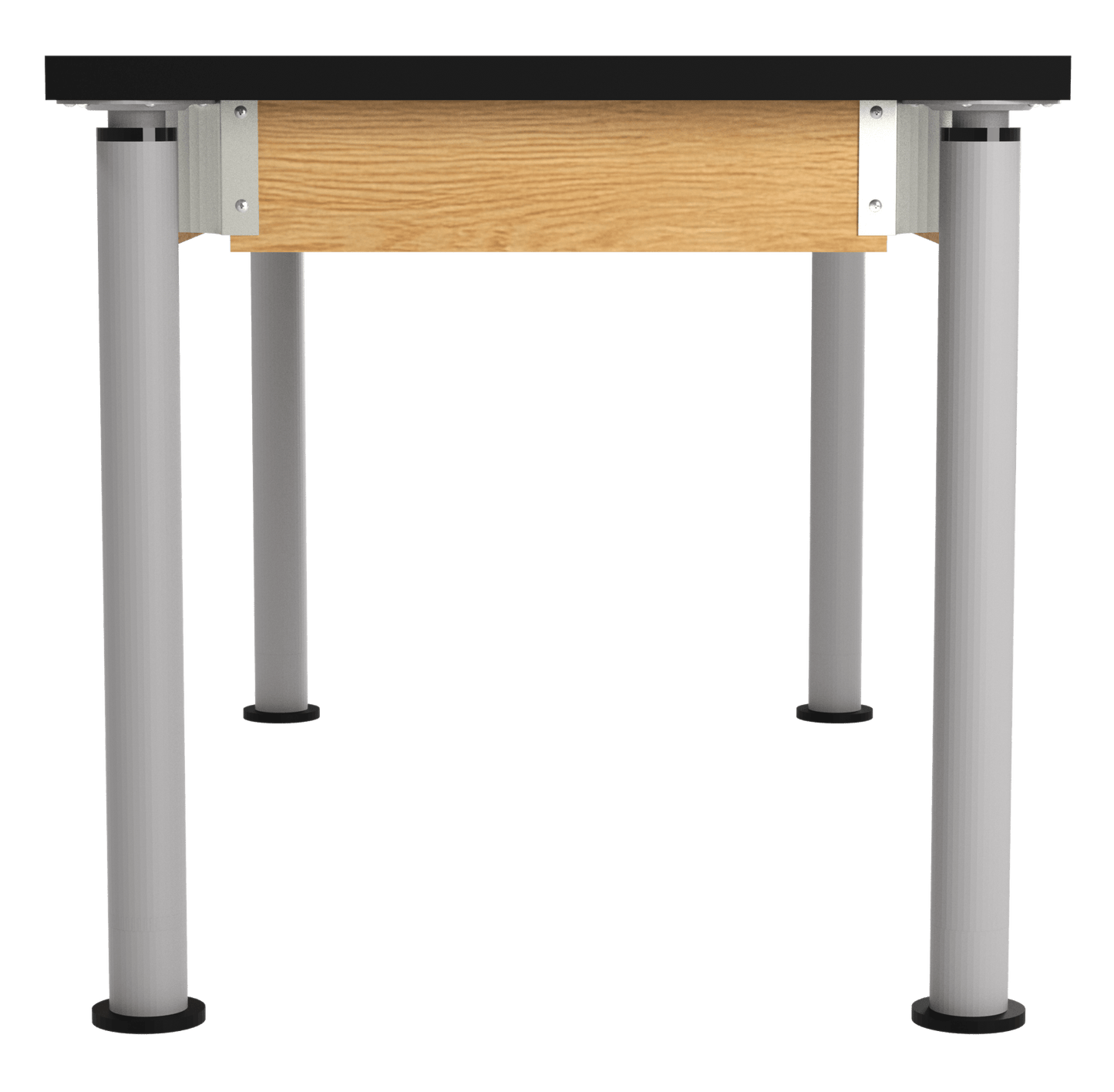 Diversified Woodcrafts UpliftHybrid Table ADA Compliant ChemGuard Adjustable Lab Station 60"W x 30"L x 27" - 39"H (DIV - P8142BK) - SchoolOutlet