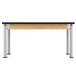 Diversified Woodcrafts Uplift Hybrid Table ADA Adjustable High Pressure Laminate Workstation 60
