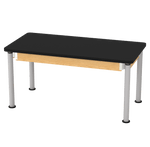 Diversified Woodcrafts Uplift Hybrid Table ADA Adjustable High Pressure Laminate Workstation 60
