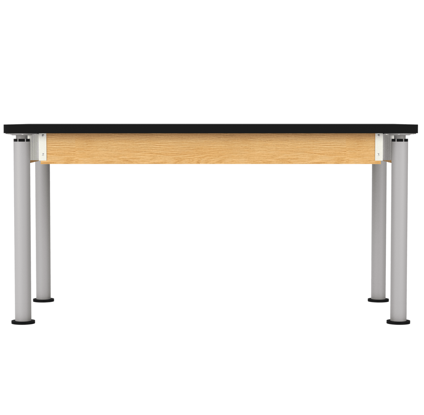 Diversified Woodcrafts Uplift Hybrid Table ADA Adjustable High Pressure Laminate Workstation 60"W x 30"L x 27" - 39"H (DIV - P814LBBK) - SchoolOutlet