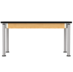 Diversified Woodcrafts Uplift Hybrid Table ADA Adjustable High Pressure Laminate Workstation 60