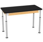 Diversified Woodcrafts Uplift Hybrid Table ADA Adjustable High Pressure Laminate Workstation 60