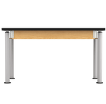 Diversified Woodcrafts Uplift Hybrid Table ADA Compliant ChemGuard Adjustable Lab Station 54
