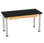 Diversified Woodcrafts Uplift Hybrid Table ADA Compliant ChemGuard Adjustable Lab Station 54