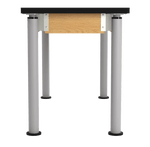 Diversified Woodcrafts Uplift Hybrid Table ADA Compliant ChemGuard Adjustable Lab Station 54
