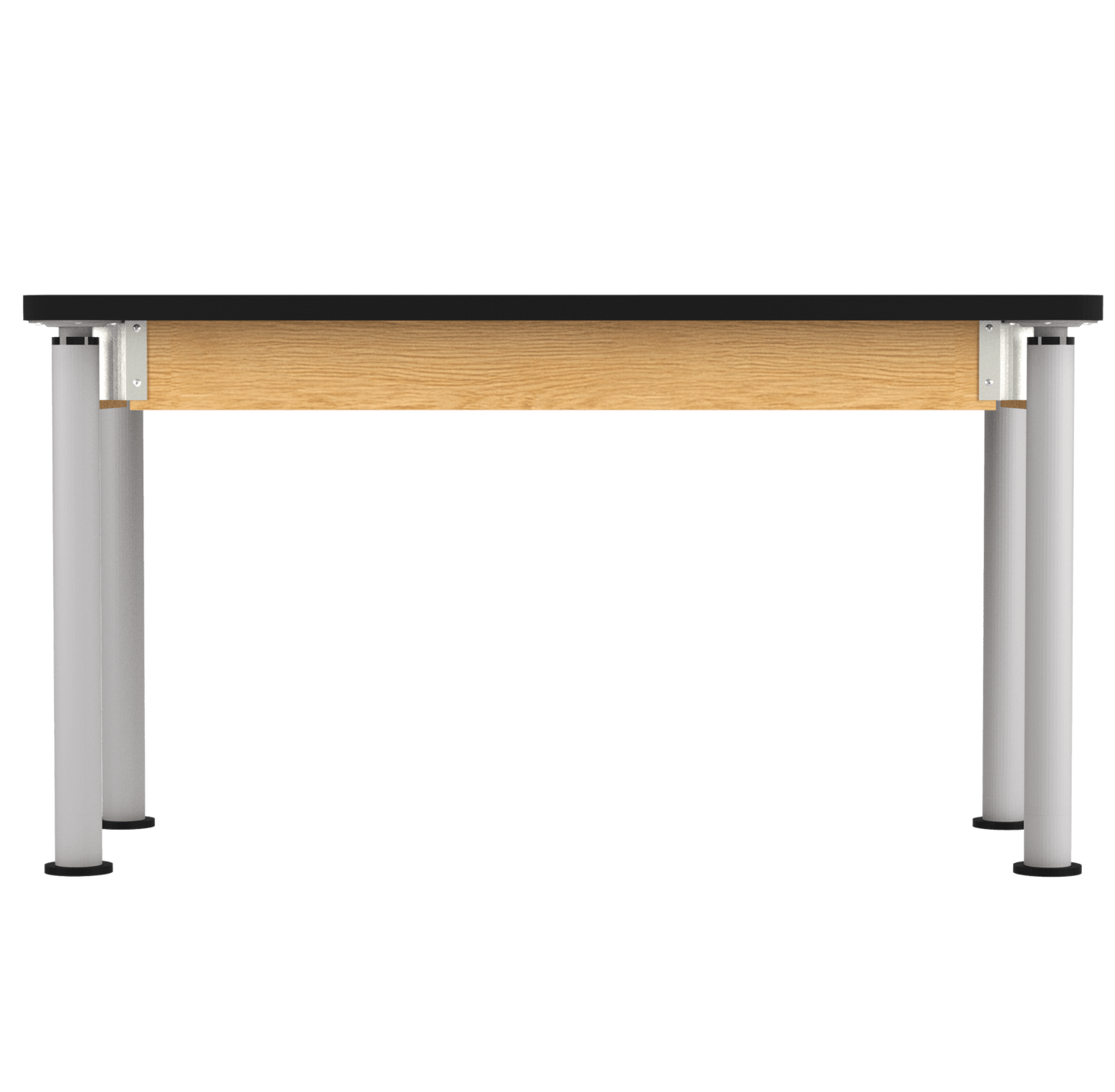 Diversified Woodcrafts Uplift Hybrid Table ADA Compliant High Pressure Laminate Adjustable Lab Station 54"W x 24"L x 27" - 39"H (DIV - P820LBBK) - SchoolOutlet