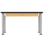 Diversified Woodcrafts Uplift Hybrid Table ADA Compliant High Pressure Laminate Adjustable Lab Station 54