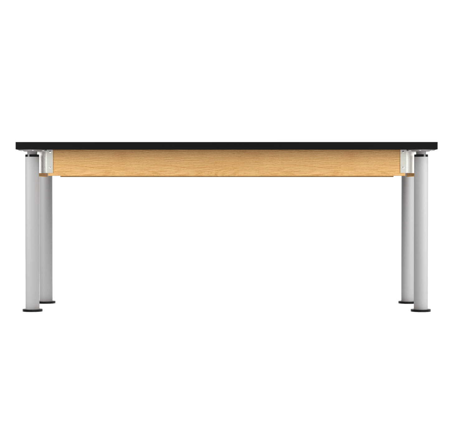 Diversified Woodcrafts Uplift Hybrid Table ADA Compliant ChemGuard Adjustable Lab Station 72"W x 24"L x 27" - 39"H (DIV - P8302BK) - SchoolOutlet