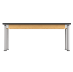 Diversified Woodcrafts Uplift Hybrid Table ADA Compliant ChemGuard Adjustable Lab Station 72