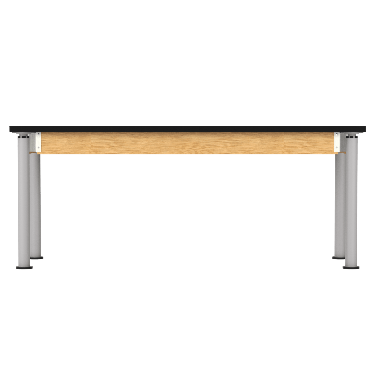 Diversified Woodcrafts Uplift Hybrid Table ADA Compliant ChemGuard Adjustable Lab Station 72"W x 24"L x 27" - 39"H (DIV - P8302BK) - SchoolOutlet
