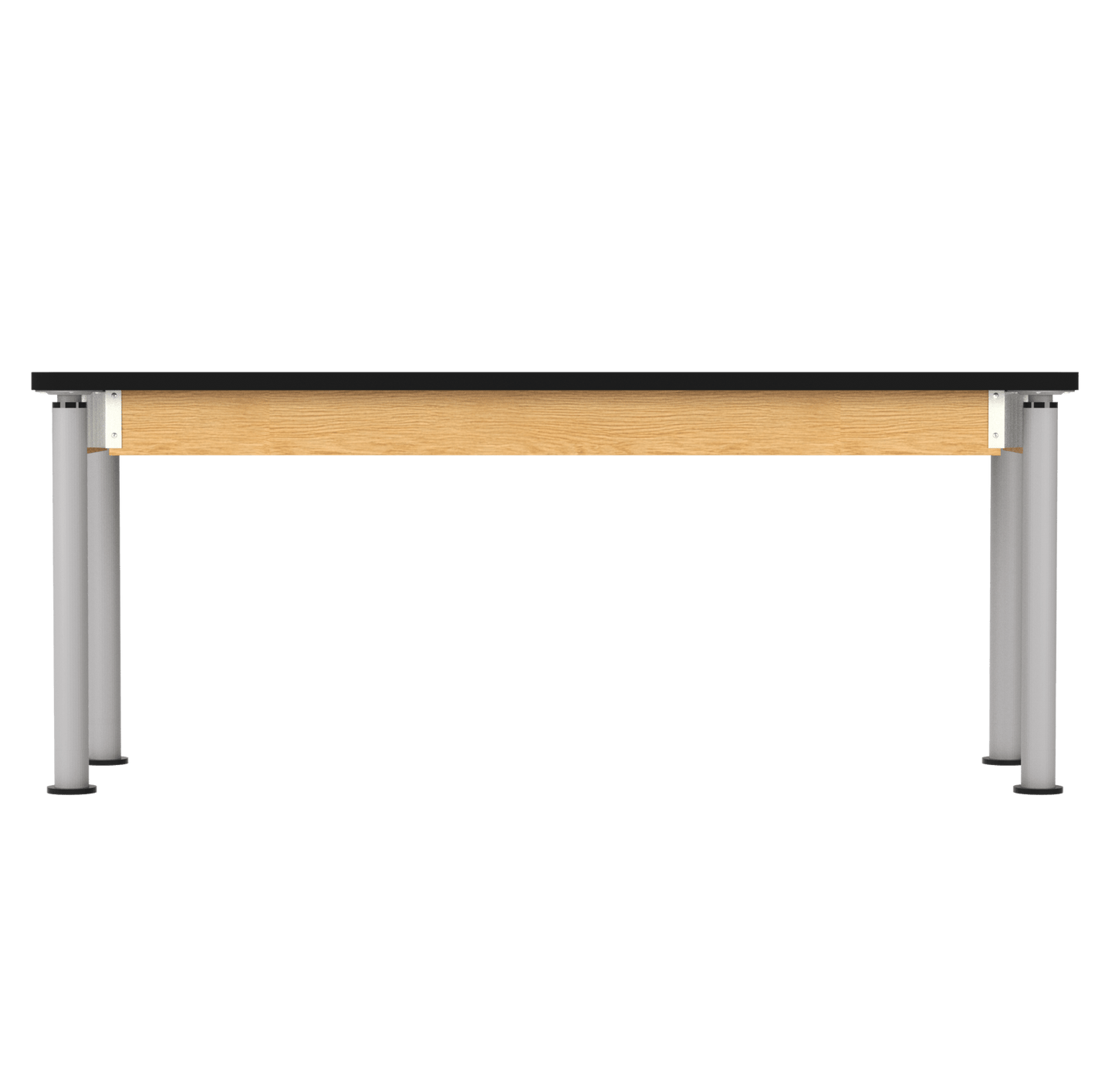 Diversified Woodcrafts Uplift Hybrid Table ADA Compliant High Pressure Laminate Adjustable Lab Station 72"W x 24"L x 27" - 39"H (DIV - P830LBBK) - SchoolOutlet