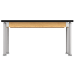 Diversified Woodcrafts Uplift Hybrid Table ADA Compliant ChemGuard Adjustable Lab Station 60