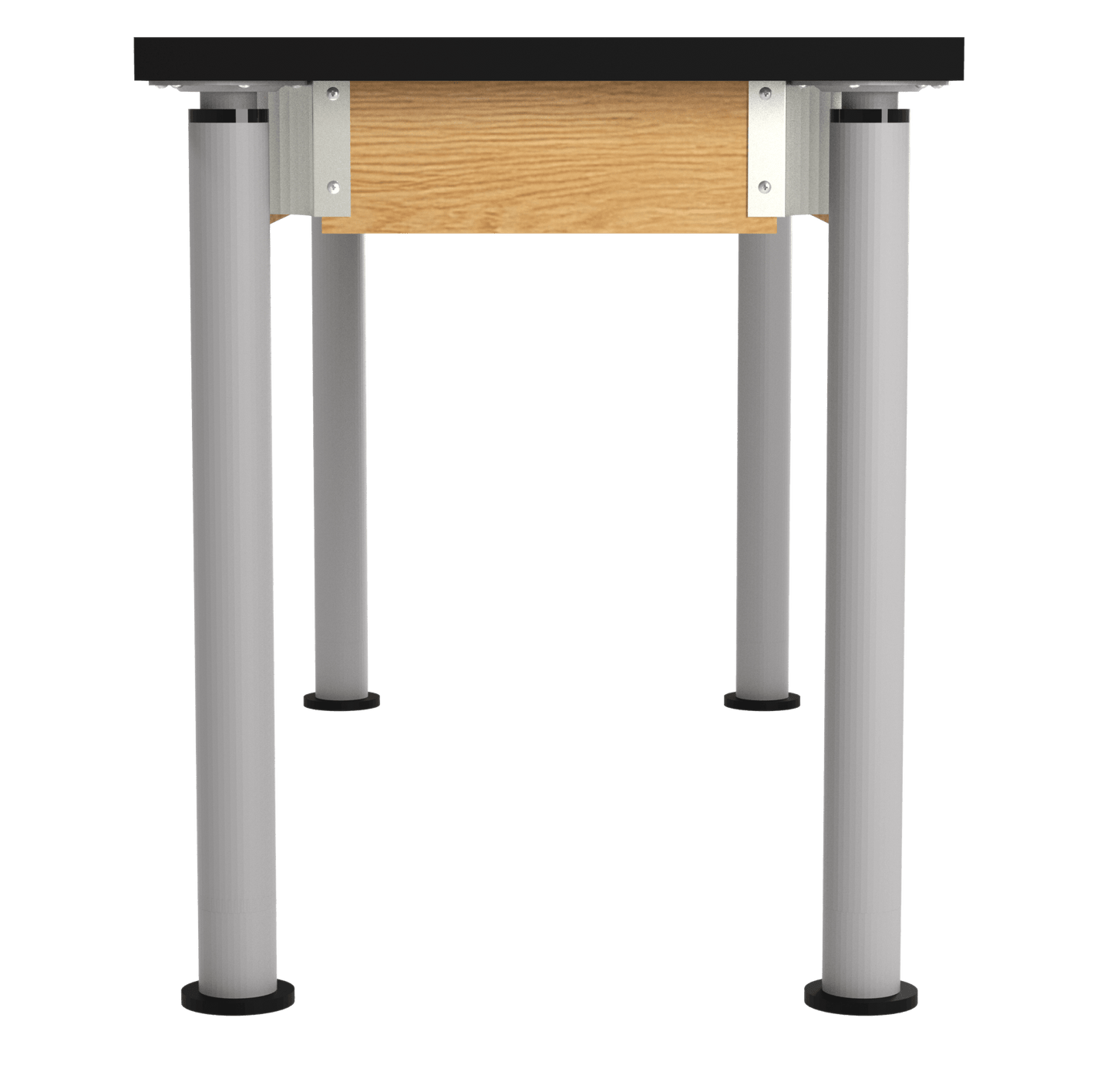 Diversified Woodcrafts Uplift Hybrid Table ADA Compliant ChemGuard Adjustable Lab Station 60"W x 24"L x 27" - 39"H (DIV - P8602BK) - SchoolOutlet