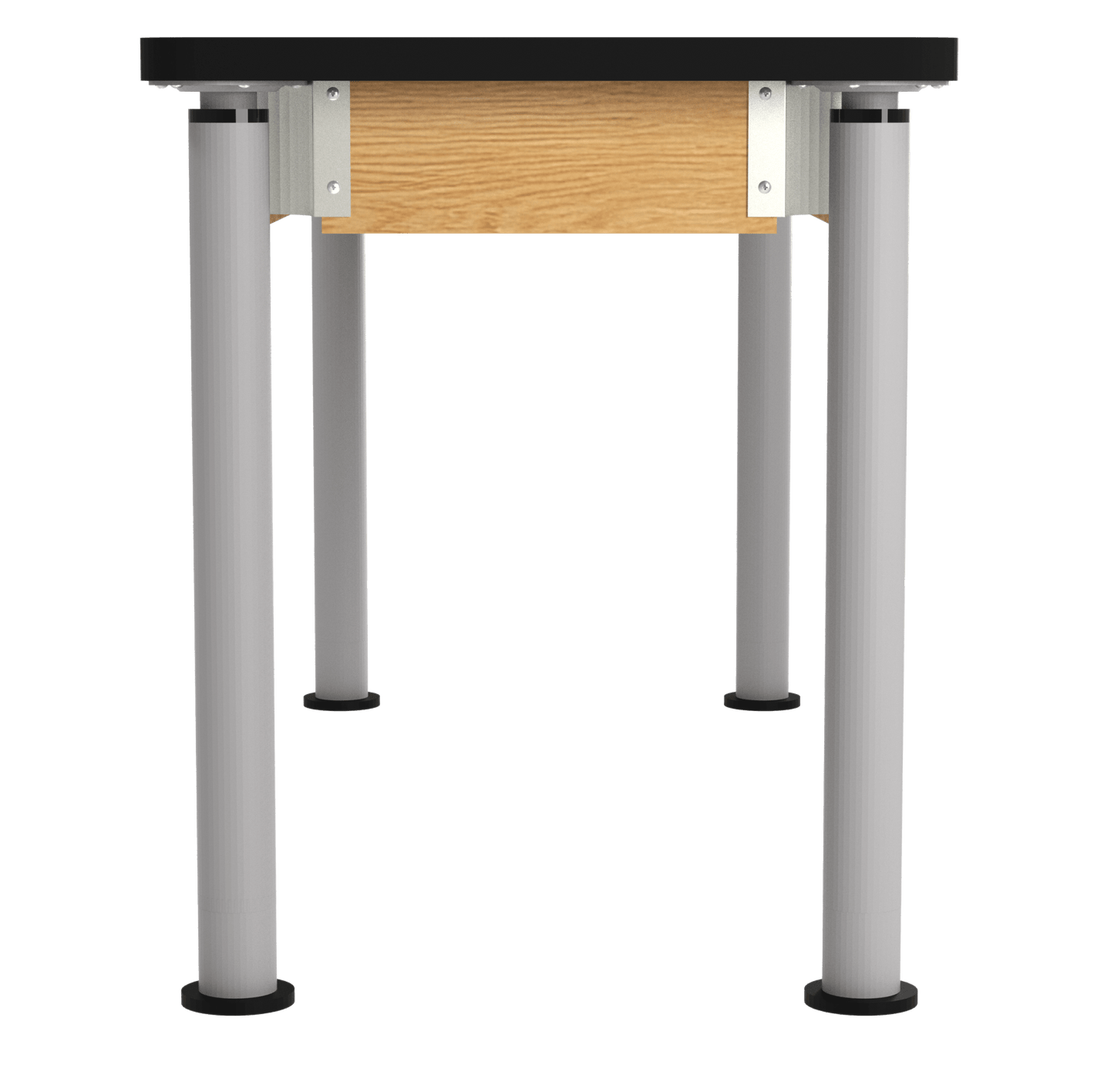 Diversified Woodcrafts ADA Adjustable Lab Table Rapid - Rise High Pressure Laminate Workstation 60"W x 24"L x 27" - 39"H (DIV - P860LBBK) - SchoolOutlet