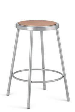 Diversified Woodcrafts Apprentice Stool Heavy-Duty Industrial Welded Metal 30"H (DIV-S-30)