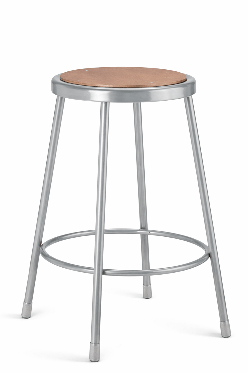 Diversified Woodcrafts Apprentice Stool Heavy - Duty Industrial Welded Metal 30"H (DIV - S - 30) - SchoolOutlet