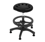 Diversified Woodcrafts Tractor Stool Ergonomic Chemical - Resistant Standing Height Lab Seated 23