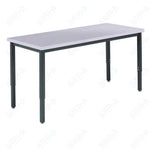 Diversified Woodcrafts Adj. Height Metal Frame Science Table - 72