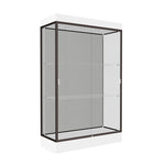 Ghent Edge Floor Display Case Lighted 6