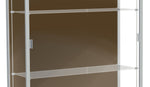 Ghent Edge Floor Display Case Lighted 6
