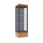 Ghent Edge Floor Display Case Lighted 12