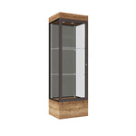 Ghent Edge Floor Display Case Lighted 12