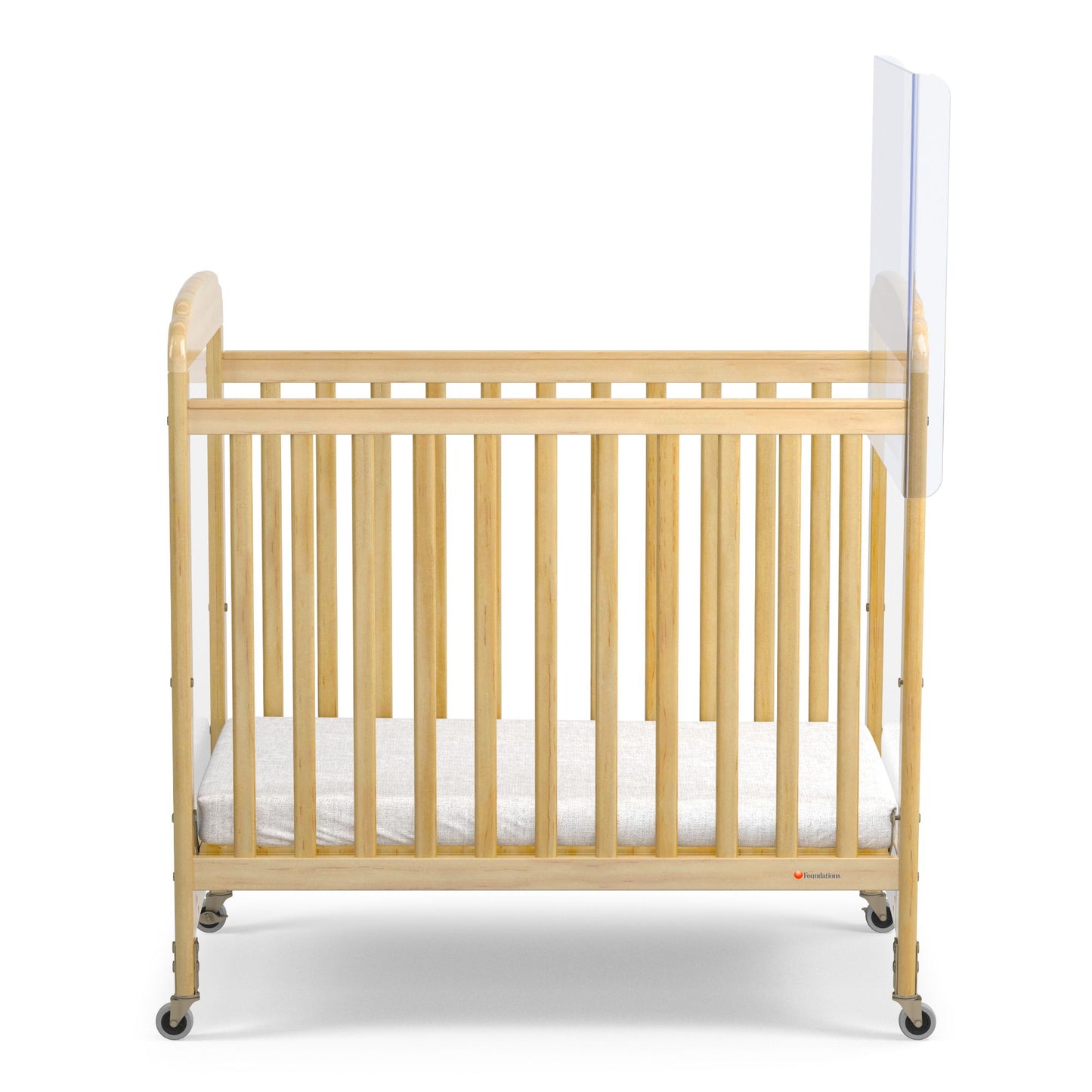 Foundations - CareShield 1-Sided Plexiglass Barrier - Safety Craft and Serenity Cribs (FOU-4081197)
