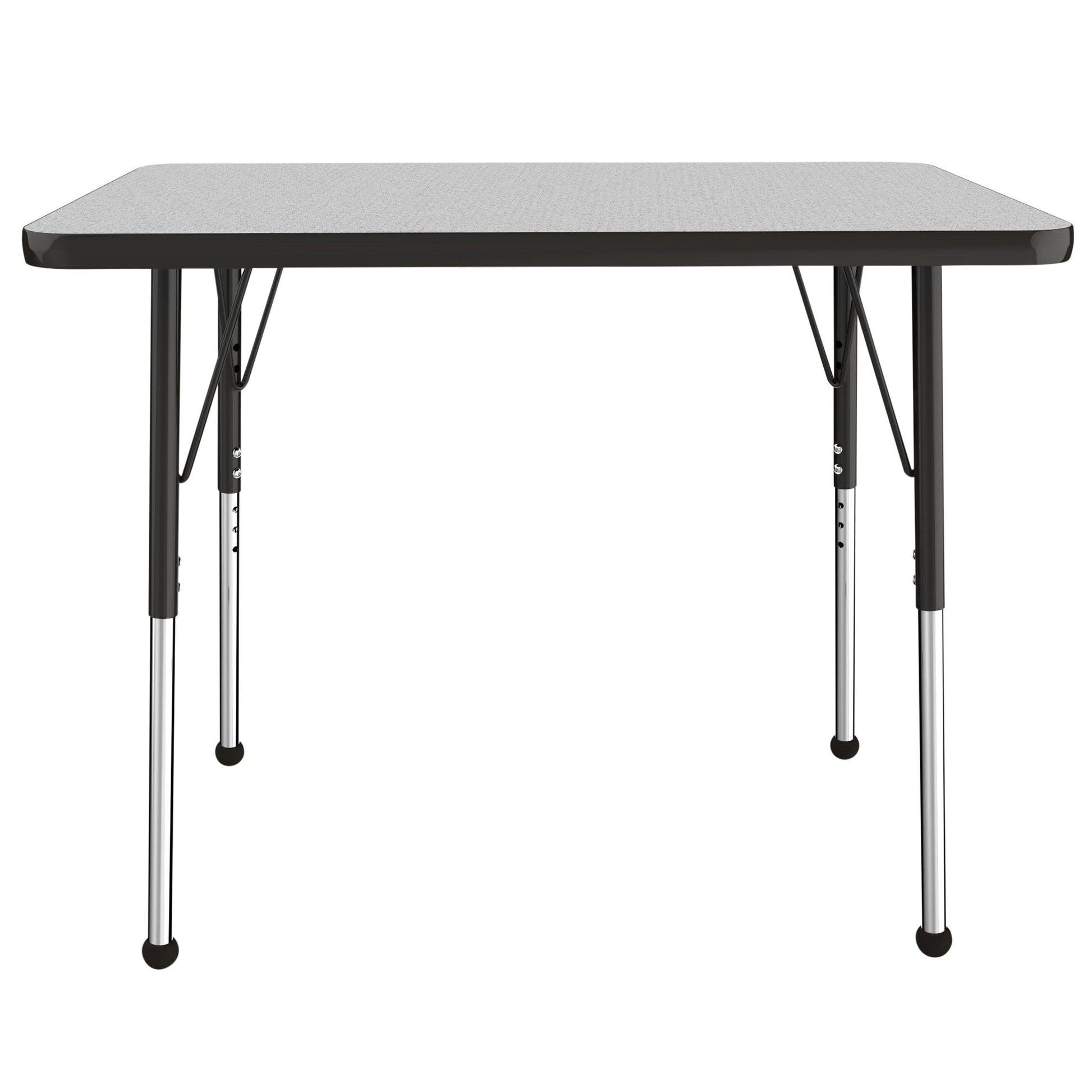 FDP 24" x 36" Rectangle T - Molding Activity Table with Adjustable Standard Ball Glide Legs (FDP - 10004 - XX) - SchoolOutlet