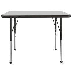 FDP 24" x 36" Rectangle T-Molding Activity Table with Adjustable Standard Ball Glide Legs (FDP-10004-XX)