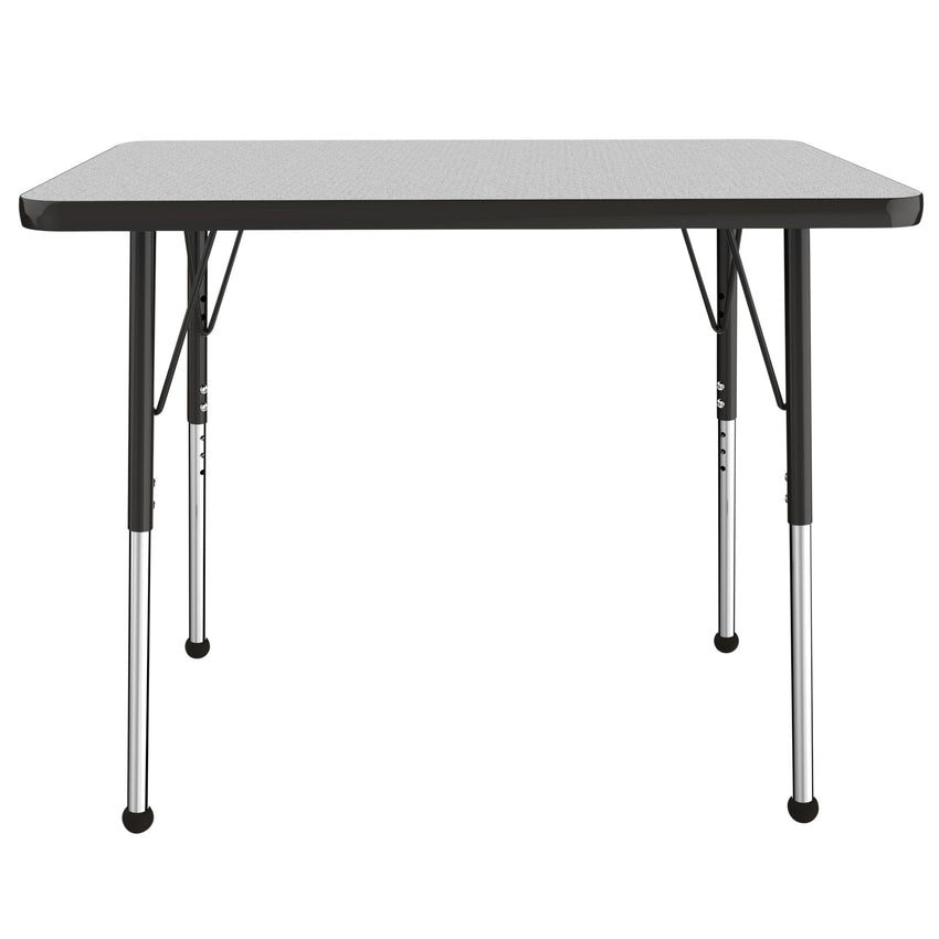 FDP 24" x 36" Rectangle T - Molding Activity Table with Adjustable Standard Ball Glide Legs (FDP - 10004 - XX) - SchoolOutlet