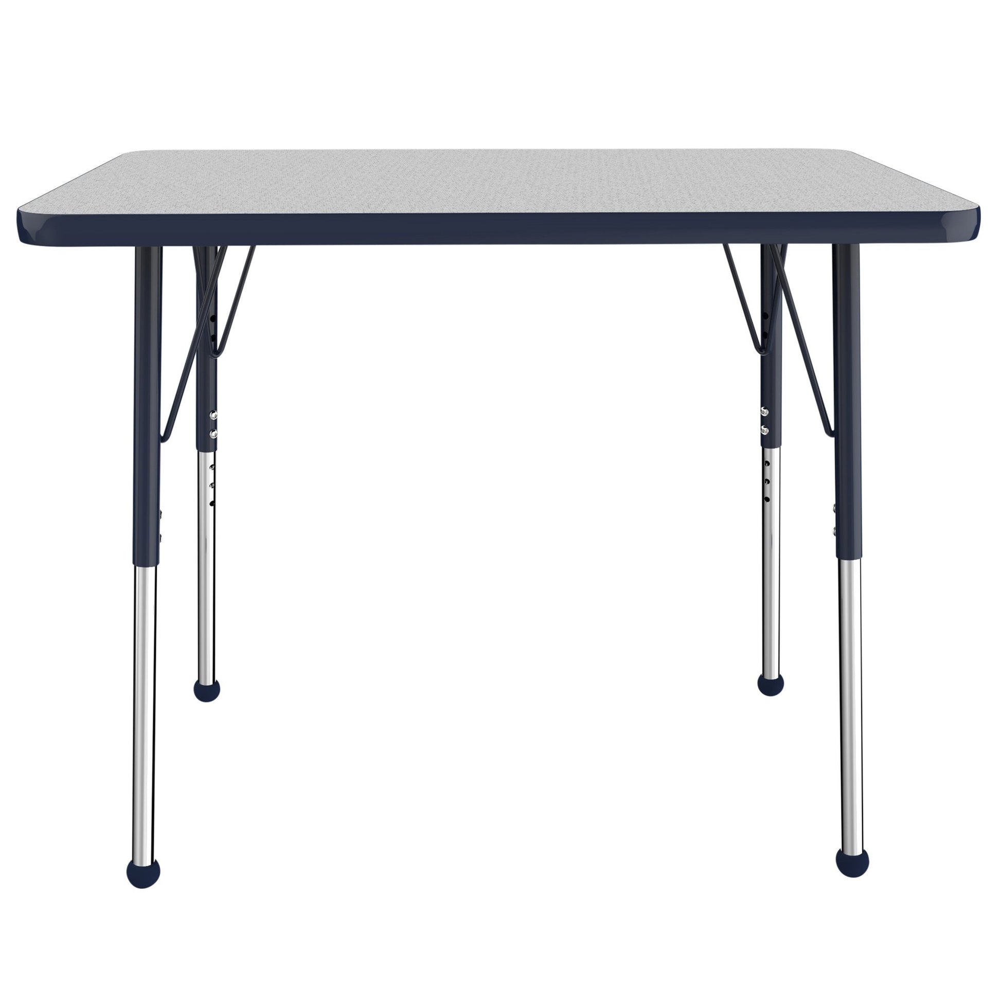 FDP 24" x 36" Rectangle T - Molding Activity Table with Adjustable Standard Ball Glide Legs (FDP - 10004 - XX) - SchoolOutlet