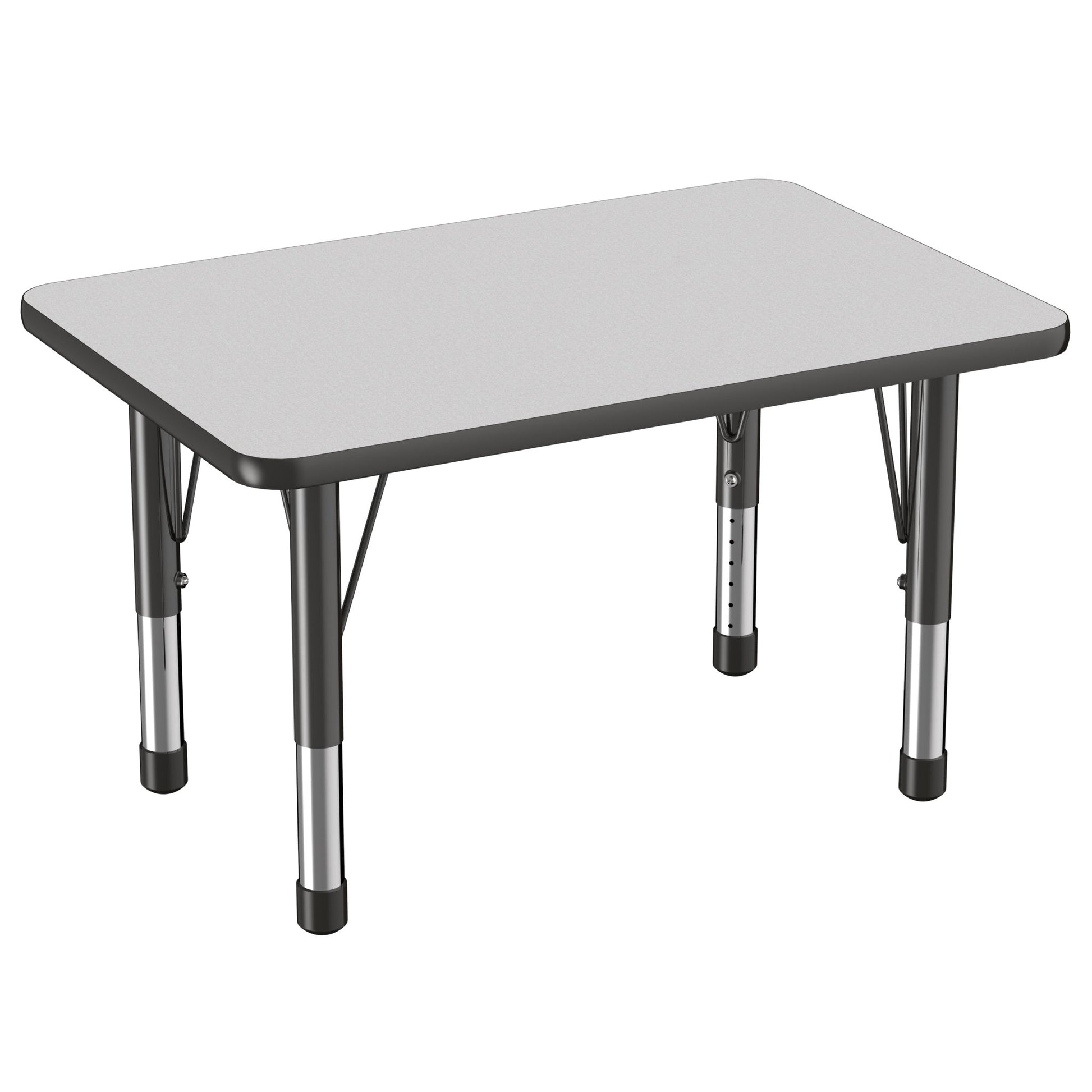 FDP 24" x 36" Rectangle T - Molding Activity Table with Adjustable Chunky Legs (FDP - 10005 - XX) - SchoolOutlet