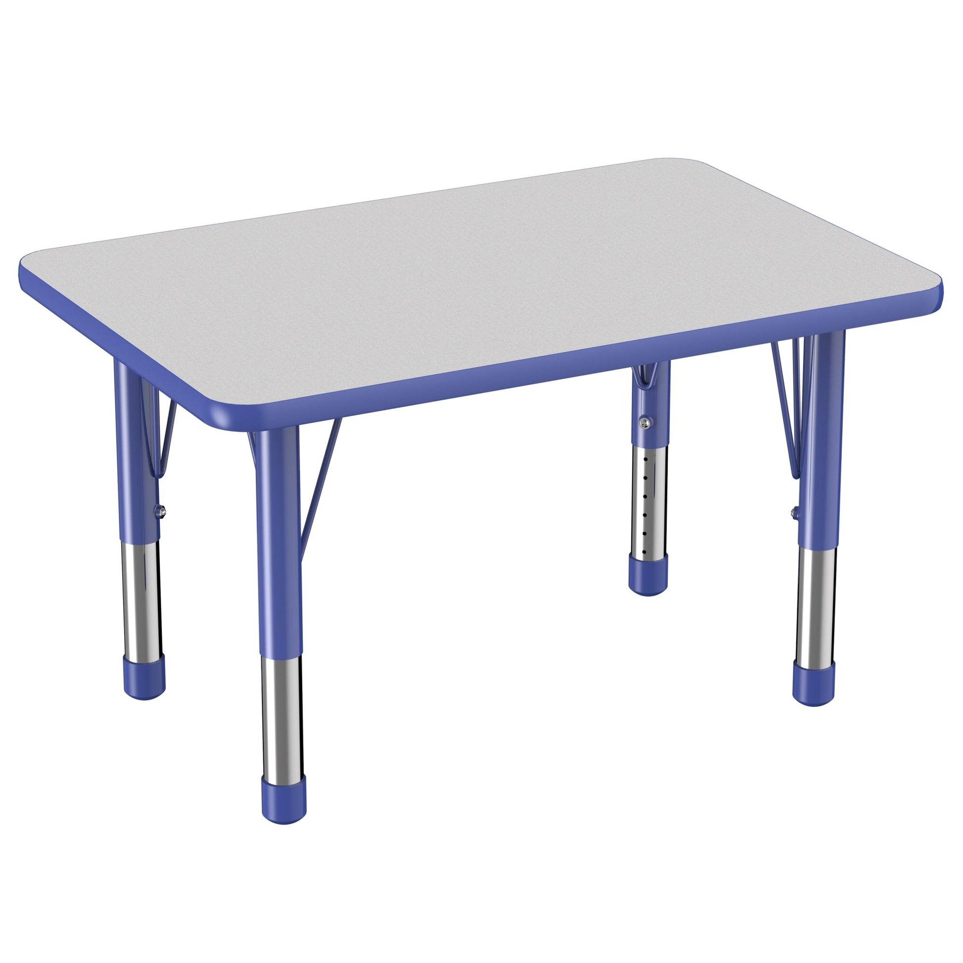 FDP 24" x 36" Rectangle T - Molding Activity Table with Adjustable Chunky Legs (FDP - 10005 - XX) - SchoolOutlet