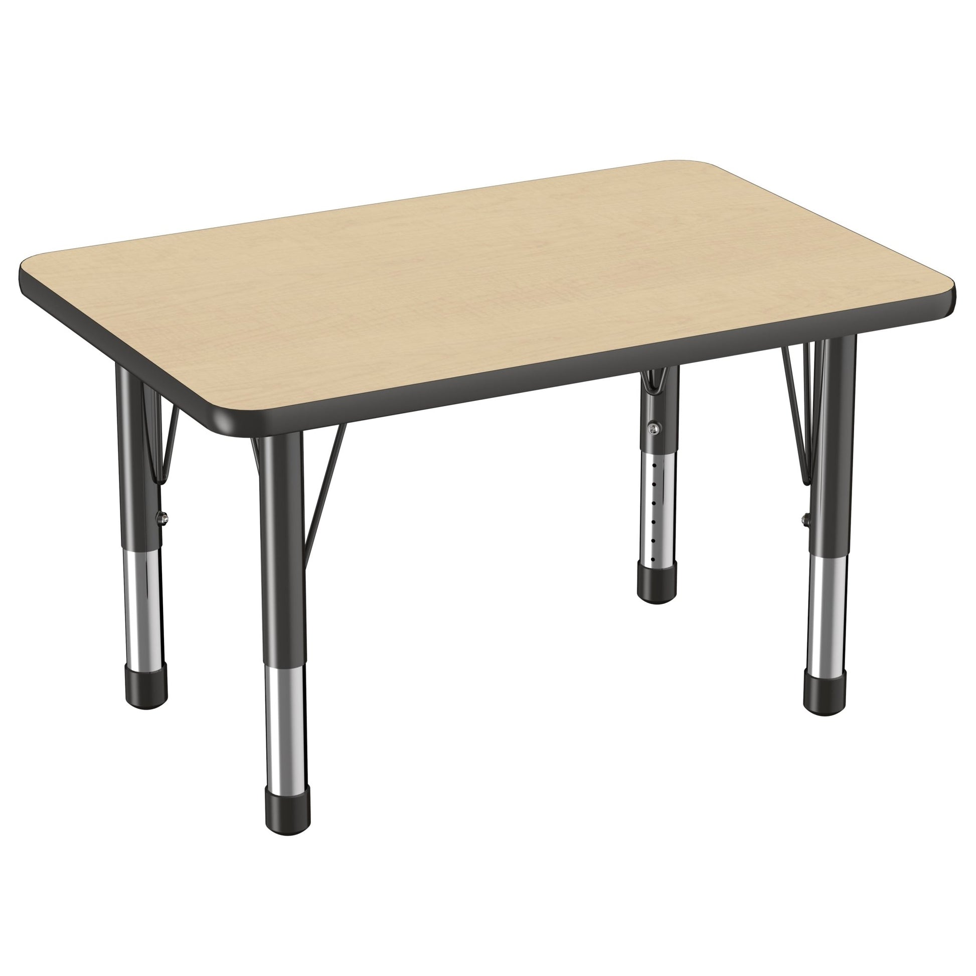 FDP 24" x 36" Rectangle T - Molding Activity Table with Adjustable Chunky Legs (FDP - 10005 - XX) - SchoolOutlet