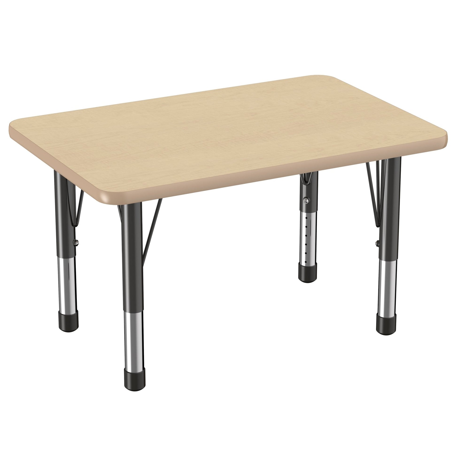FDP 24" x 36" Rectangle T - Molding Activity Table with Adjustable Chunky Legs (FDP - 10005 - XX) - SchoolOutlet