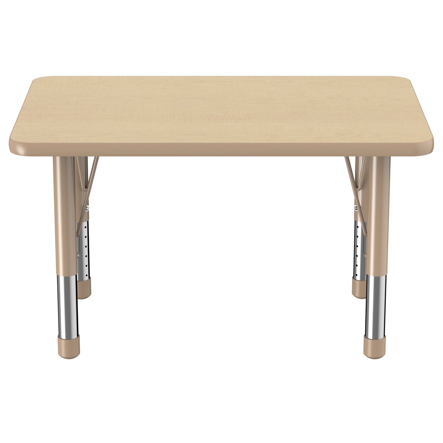 FDP 24" x 36" Rectangle T - Molding Activity Table with Adjustable Chunky Legs (FDP - 10005 - XX) - SchoolOutlet