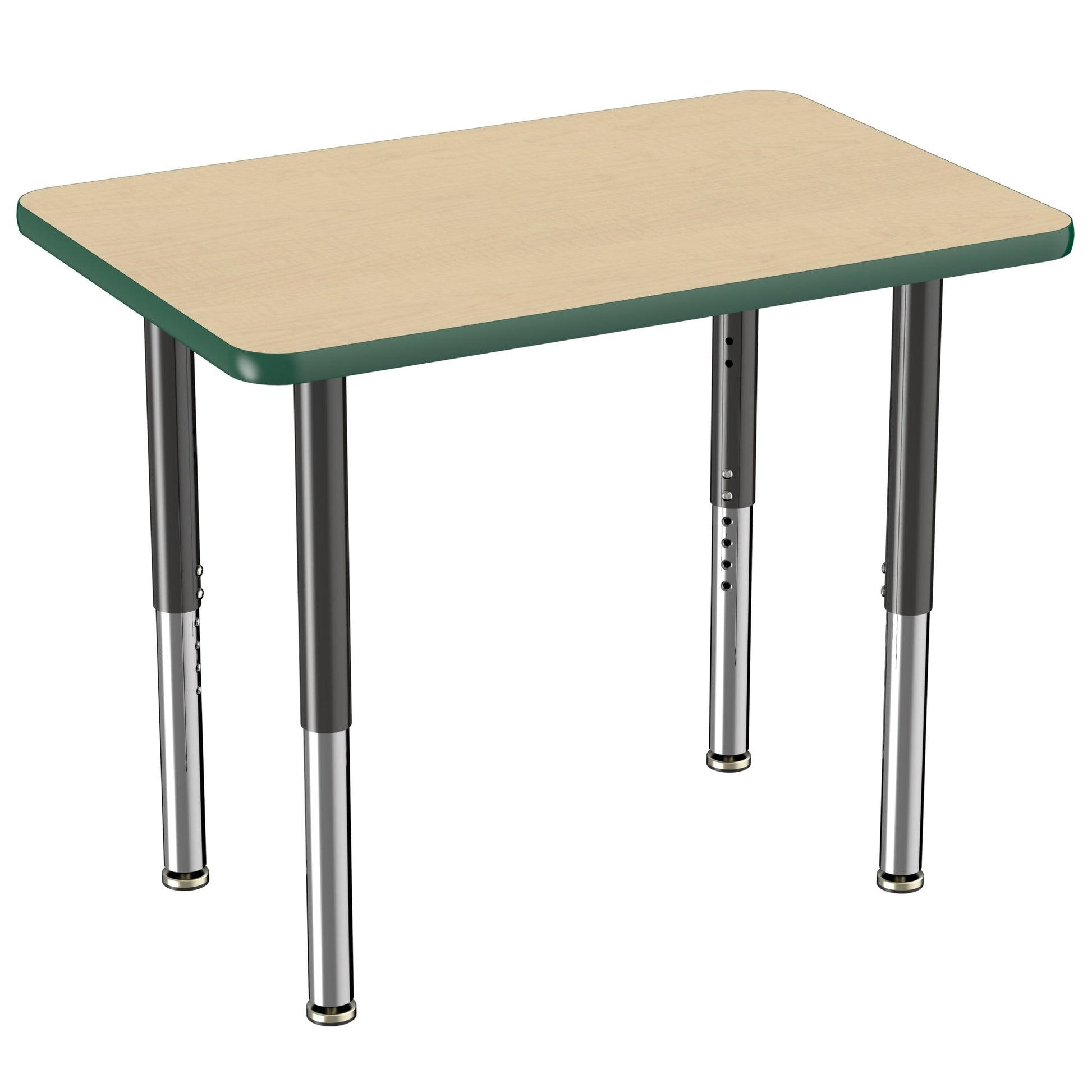 FDP 24" x 36" Rectangle T - Molding Activity Table with Adjustable Super Legs (FDP - 10006 - XX) - SchoolOutlet