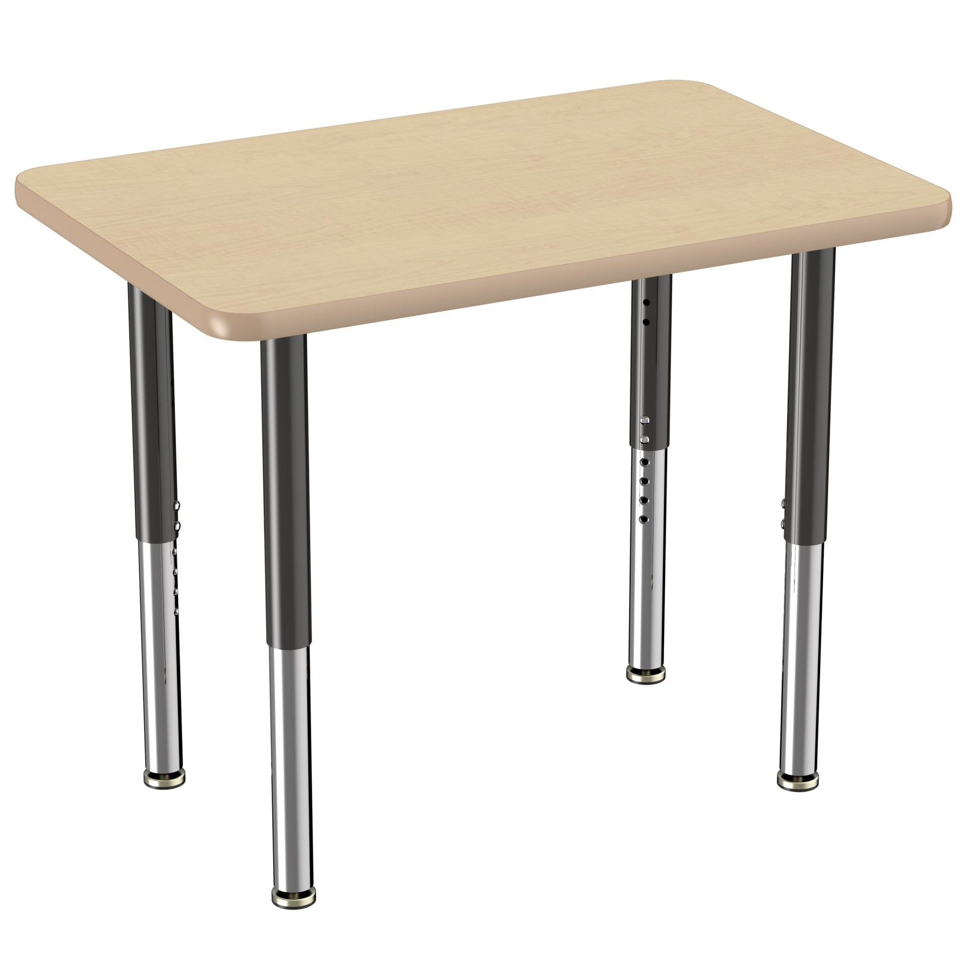 FDP 24" x 36" Rectangle T - Molding Activity Table with Adjustable Super Legs (FDP - 10006 - XX) - SchoolOutlet