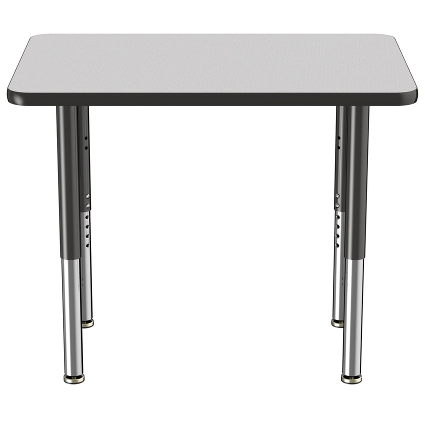 FDP 24" x 36" Rectangle T - Molding Activity Table with Adjustable Super Legs (FDP - 10006 - XX) - SchoolOutlet