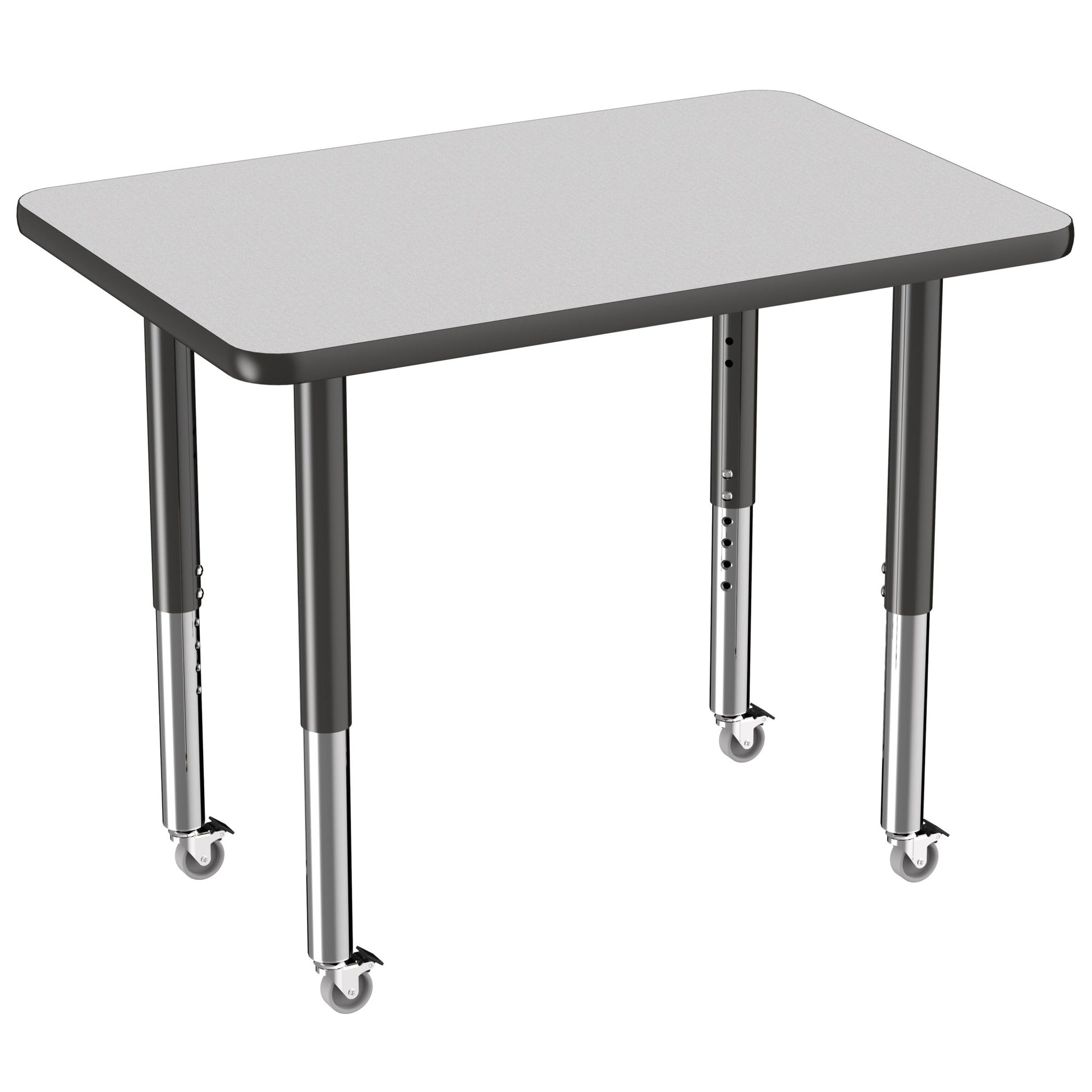 FDP 24" x 36" Rectangle T - Molding Activity Table with Adjustable Super Legs (FDP - 10006 - XX) - SchoolOutlet