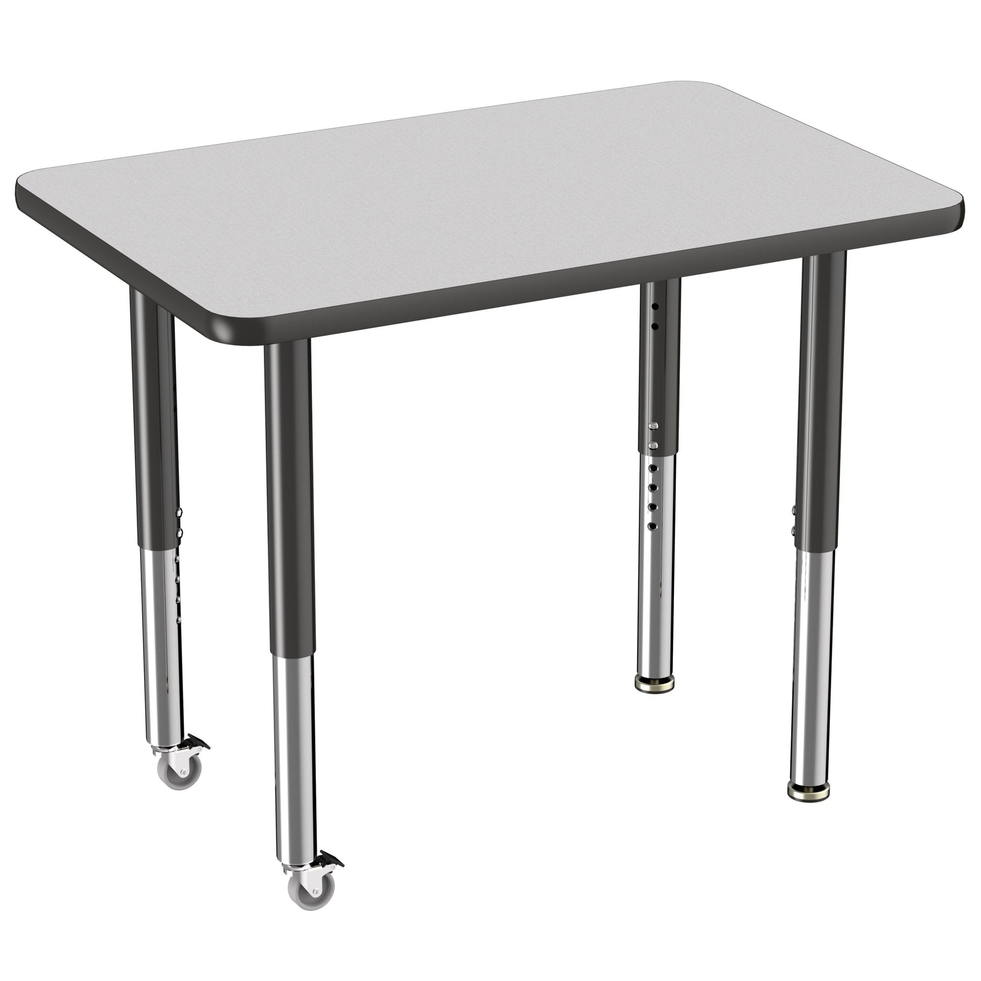 FDP 24" x 36" Rectangle T - Molding Activity Table with Adjustable Super Legs (FDP - 10006 - XX) - SchoolOutlet