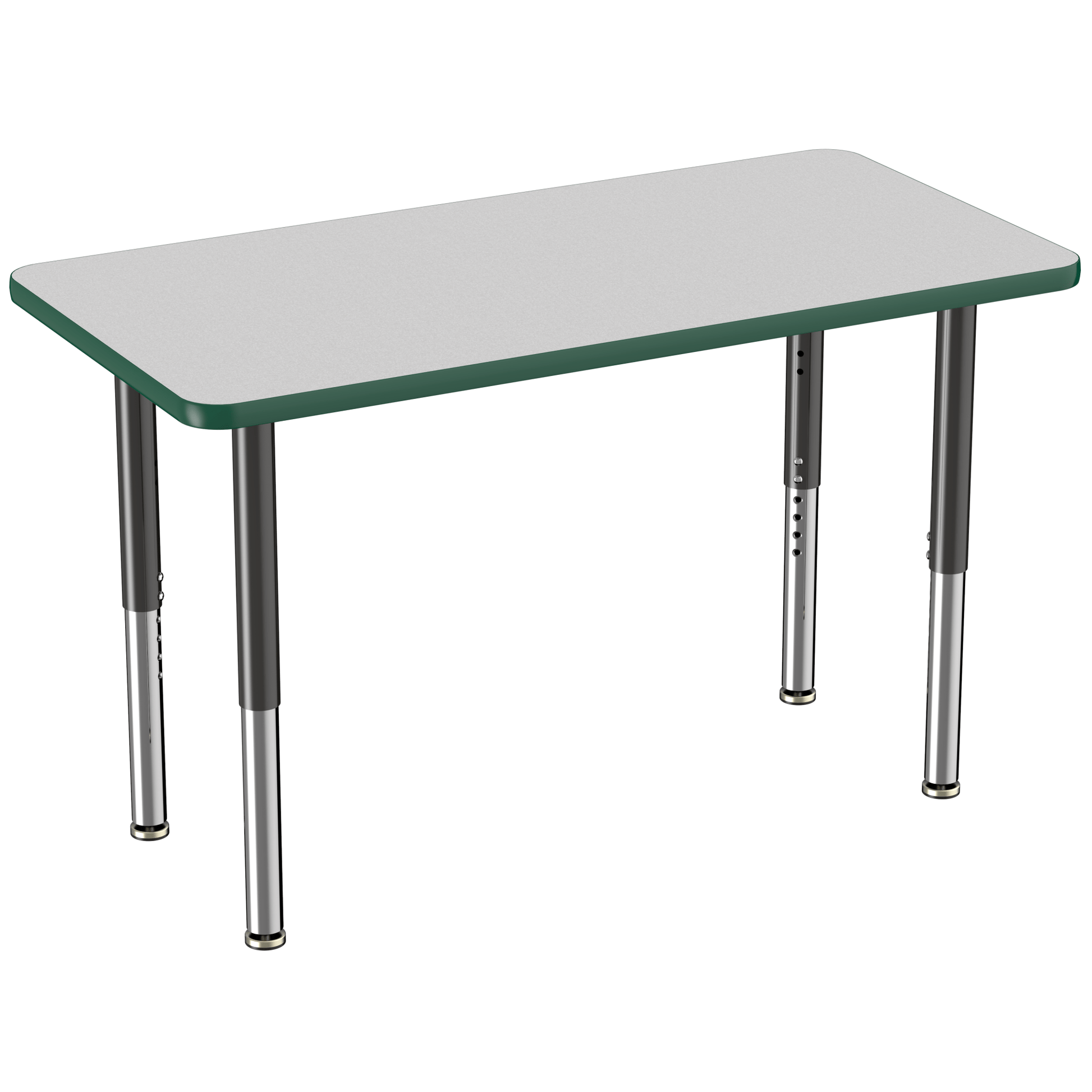FDP 24" x 48" Rectangle T - Molding Activity Table with Adjustable Super Legs (FDP - 10010 - XX) - SchoolOutlet