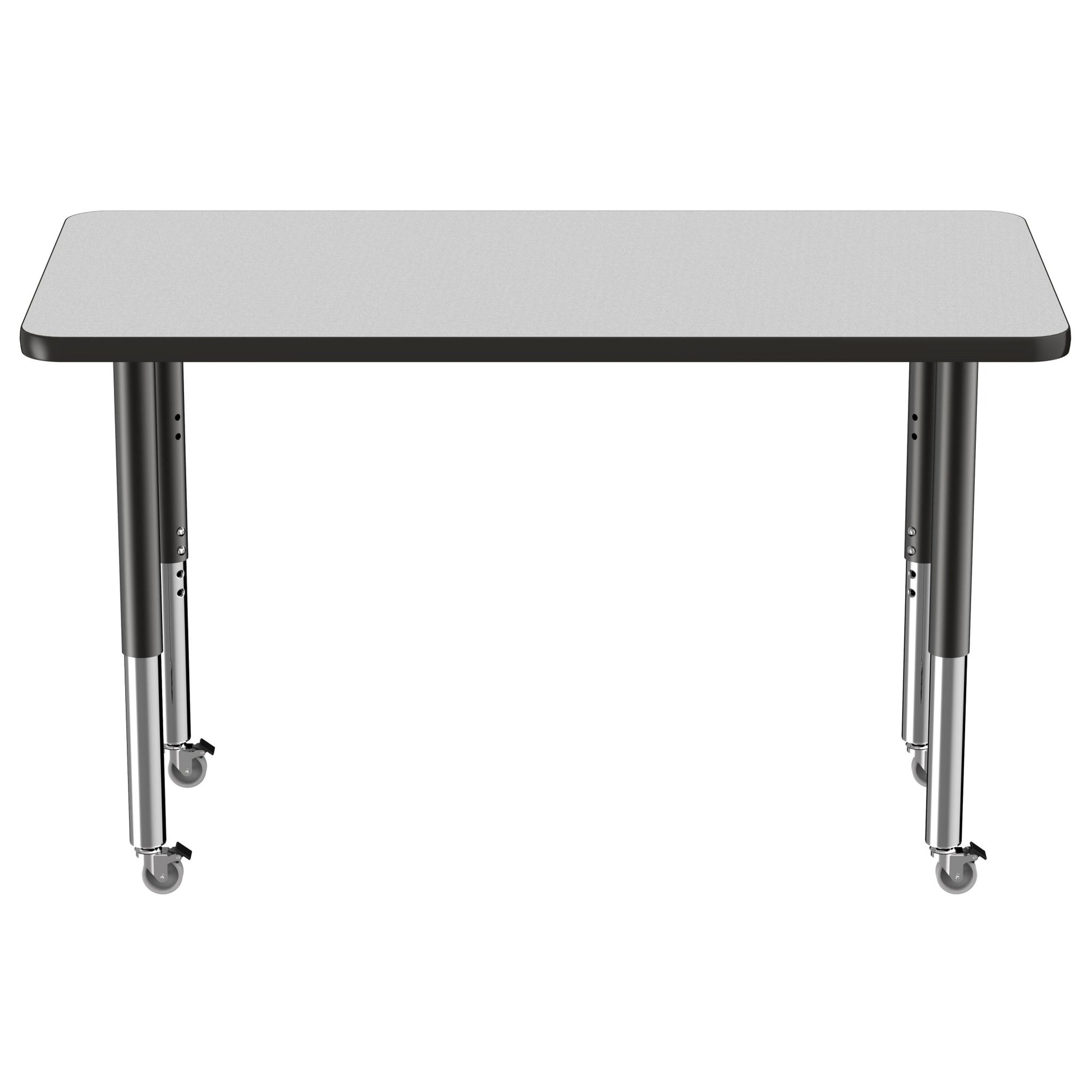FDP 24" x 48" Rectangle T - Molding Activity Table with Adjustable Super Legs (FDP - 10010 - XX) - SchoolOutlet