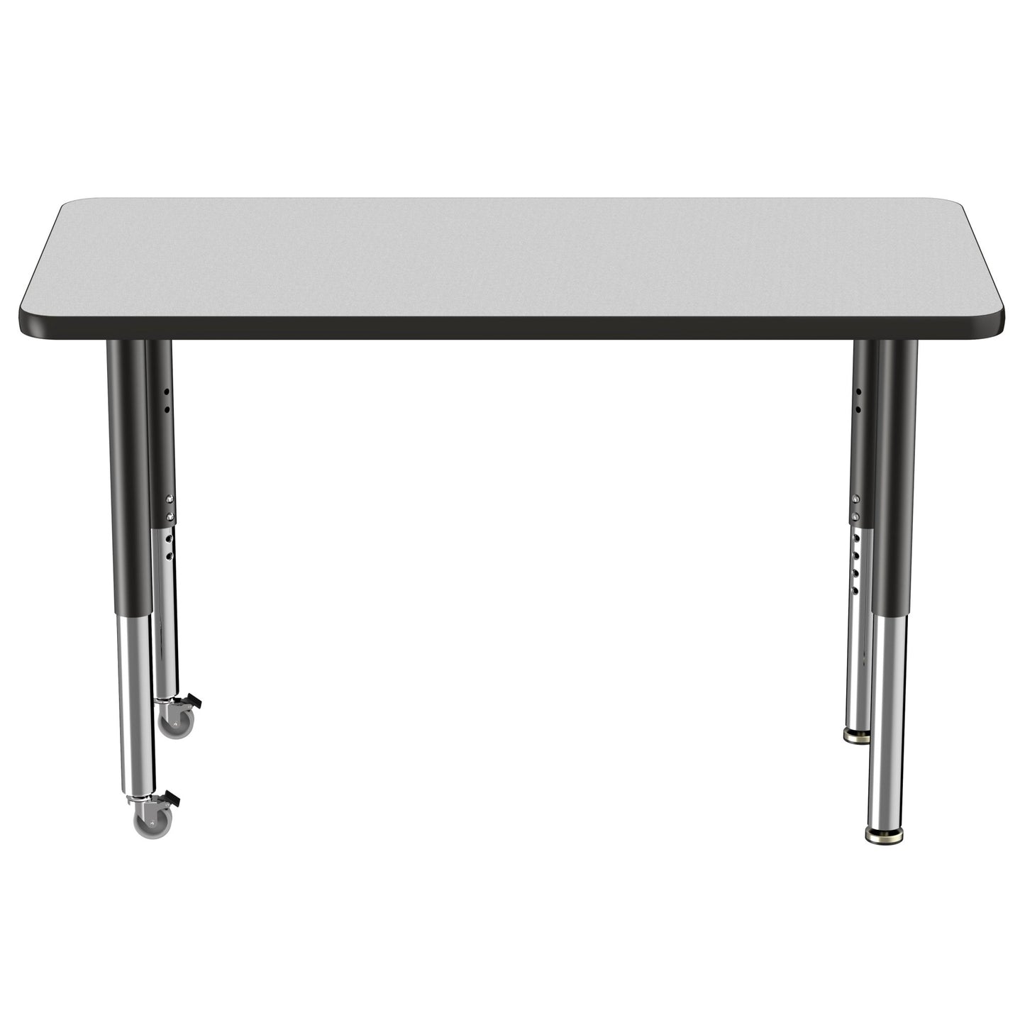 FDP 24" x 48" Rectangle T - Molding Activity Table with Adjustable Super Legs (FDP - 10010 - XX) - SchoolOutlet