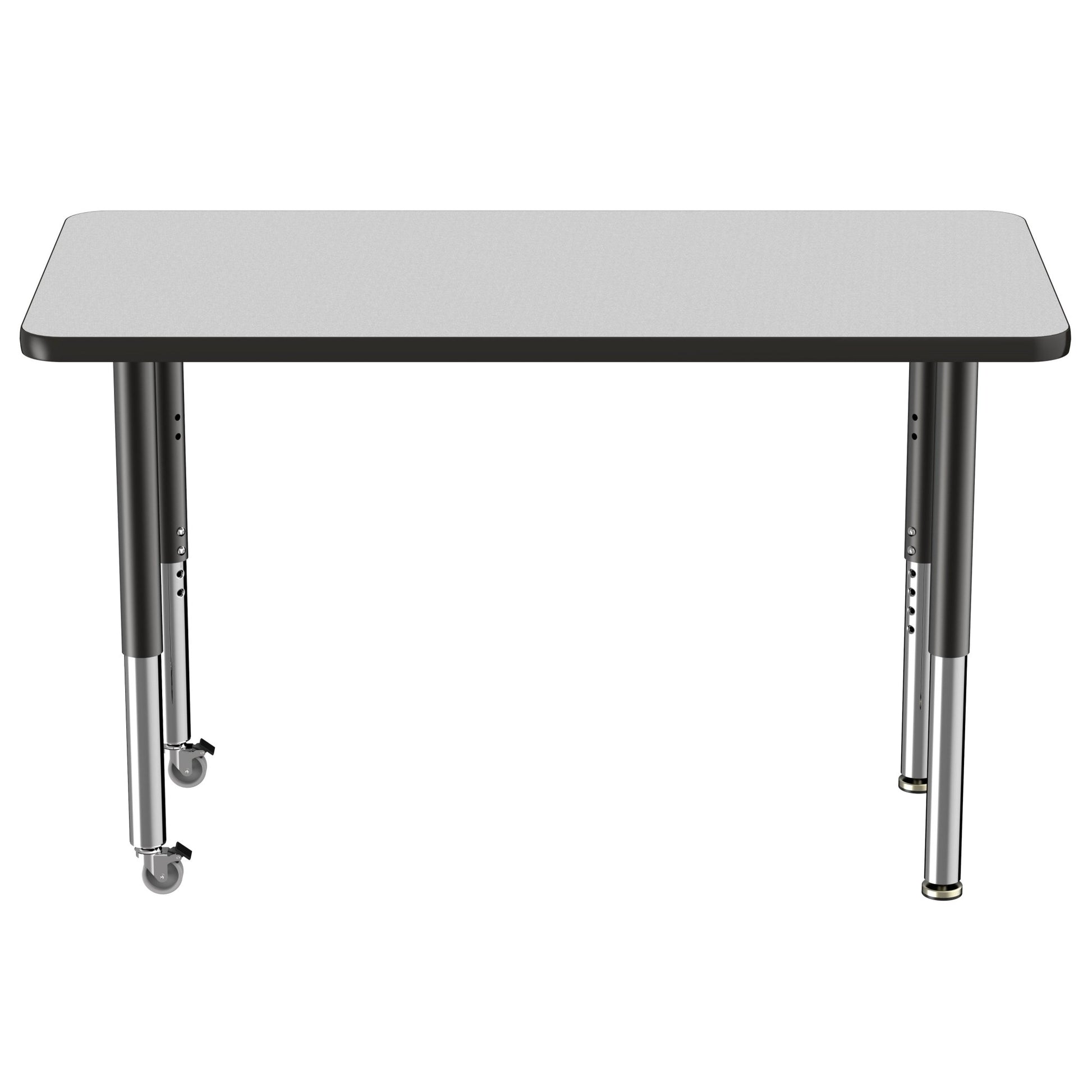 FDP 24" x 48" Rectangle T - Molding Activity Table with Adjustable Super Legs (FDP - 10010 - XX) - SchoolOutlet