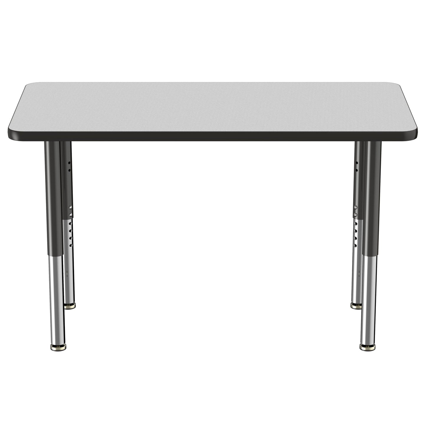 FDP 24" x 48" Rectangle T - Molding Activity Table with Adjustable Super Legs (FDP - 10010 - XX) - SchoolOutlet