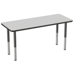 FDP 24" x 60" Rectangle T-Molding Activity Table with Adjustable Super Legs (FDP-10014-XX)