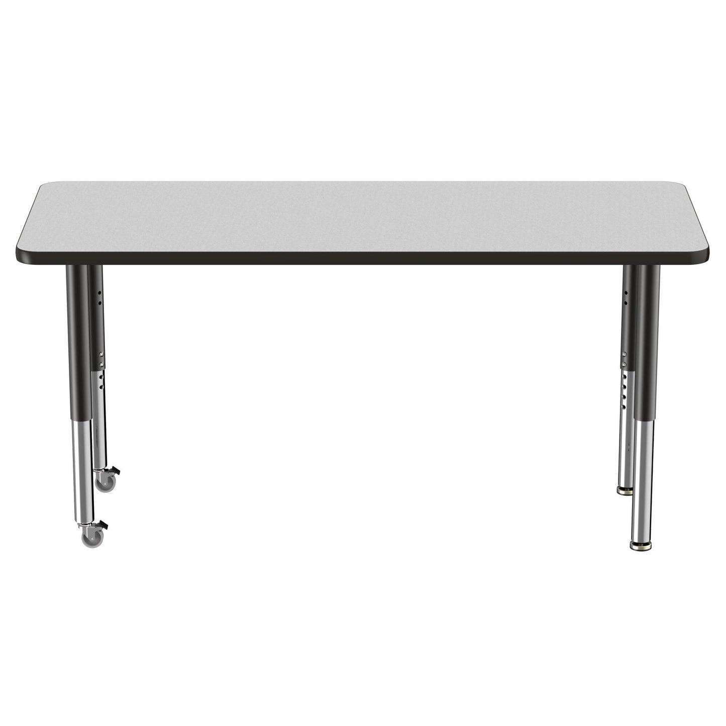 FDP 24" x 60" Rectangle T - Molding Activity Table with Adjustable Super Legs (FDP - 10014 - XX) - SchoolOutlet