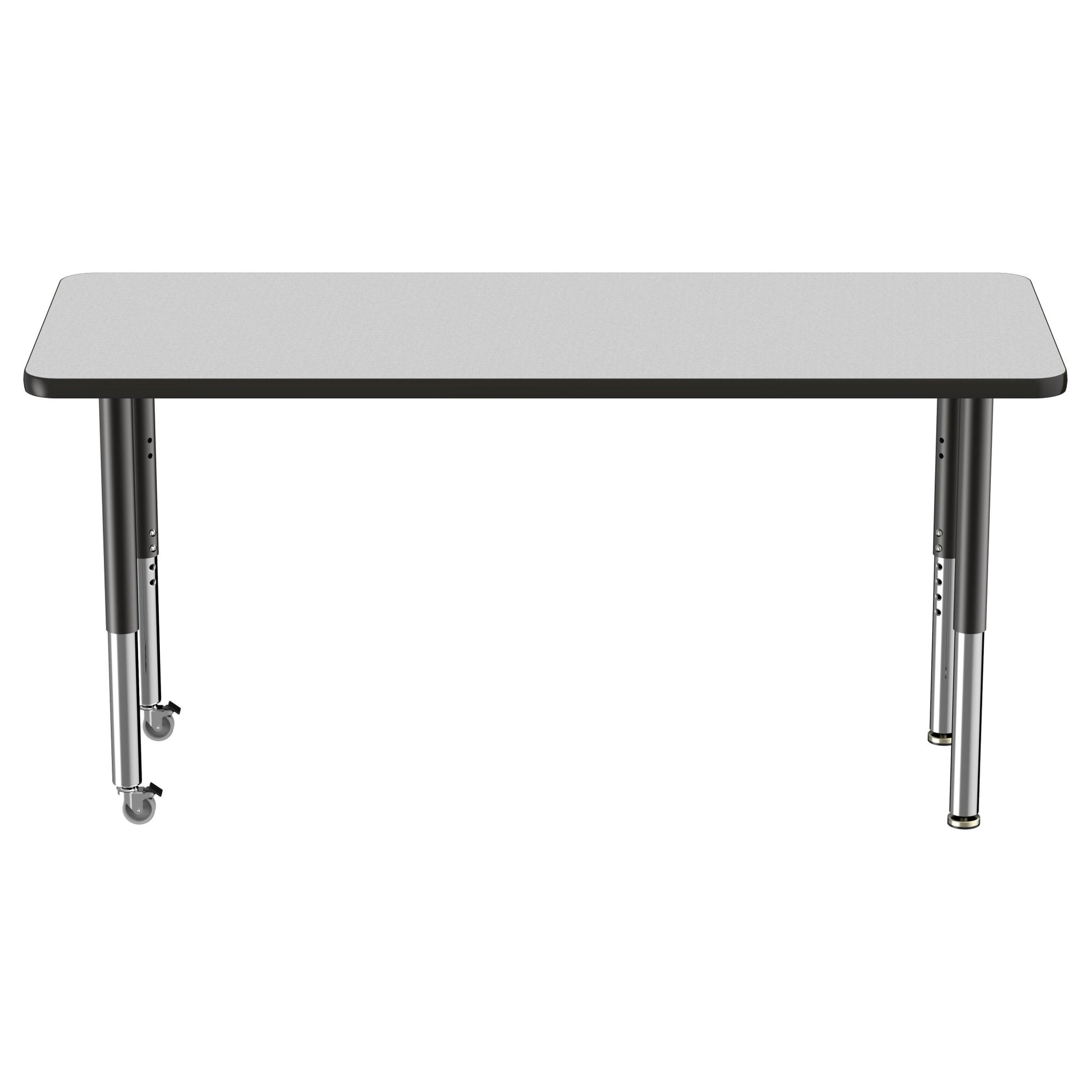 FDP 24" x 60" Rectangle T - Molding Activity Table with Adjustable Super Legs (FDP - 10014 - XX) - SchoolOutlet