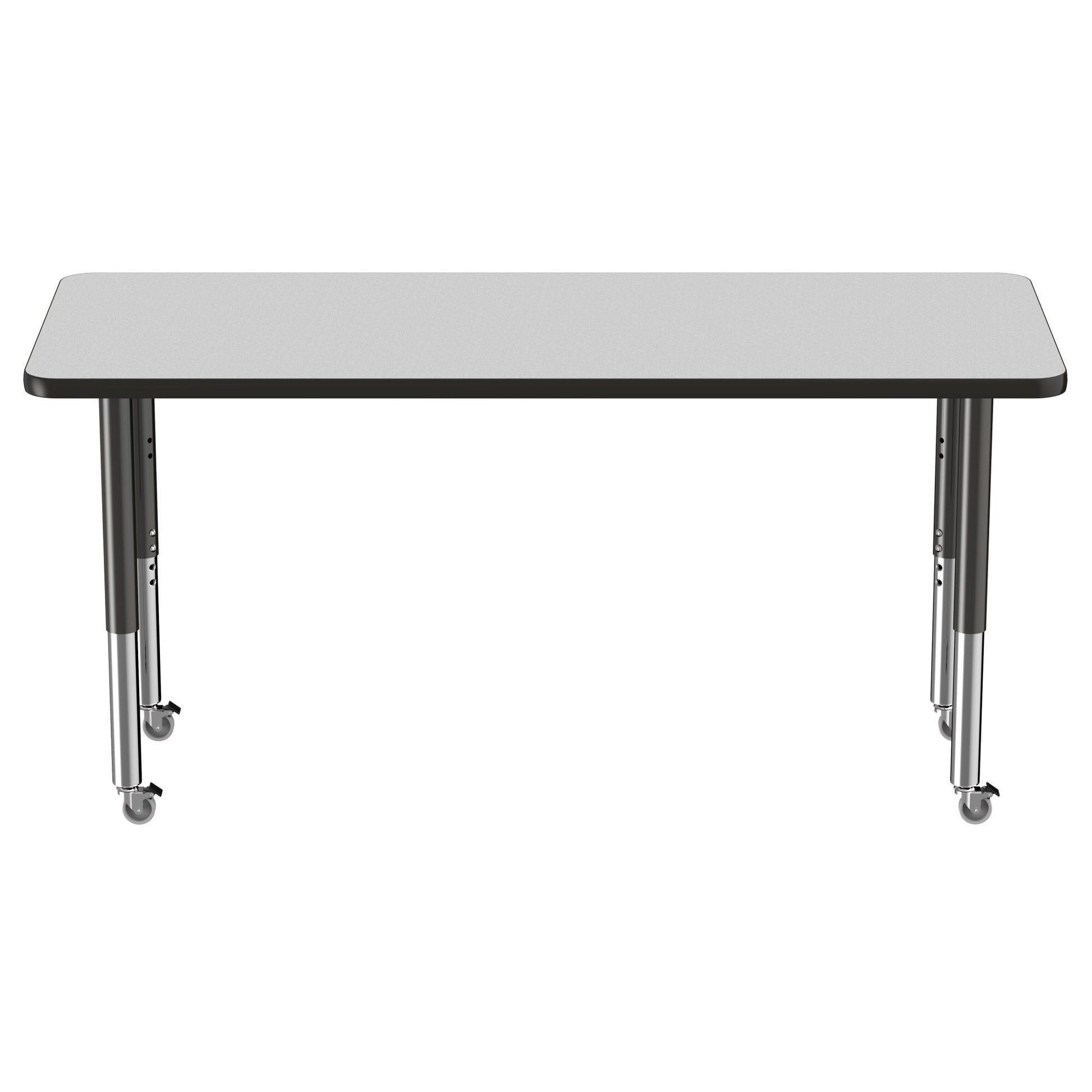 FDP 24" x 60" Rectangle T - Molding Activity Table with Adjustable Super Legs (FDP - 10014 - XX) - SchoolOutlet